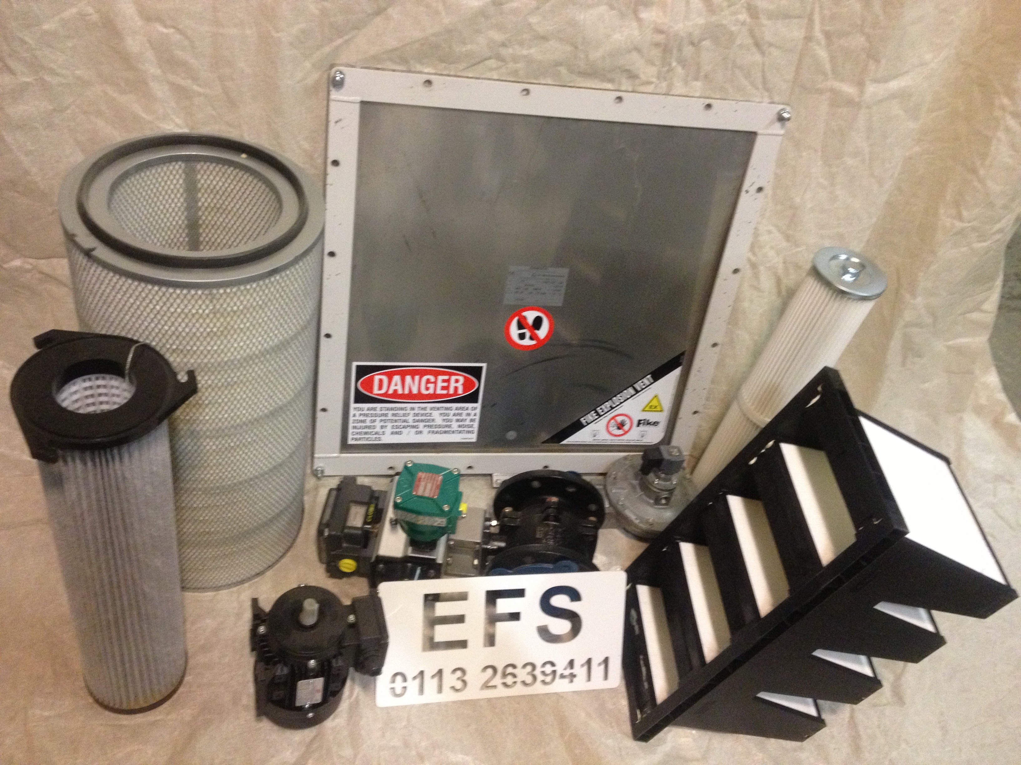 EFS M. Type Shaker Filter Units